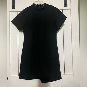 Gap fitted black dress